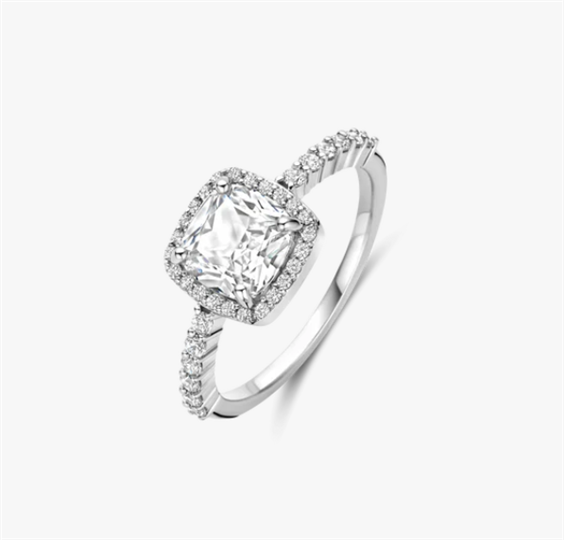 Anillo Ti Sento Milano Mujer in Plata Cubic Zirconia 12389ZI-52 - 12389ZI-52